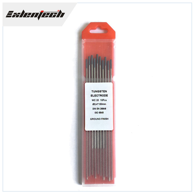 Grey WC20 TIG Welding Tungsten Electrodes 2% Ce 3/32&quot;X 7&quot; 10Pcs